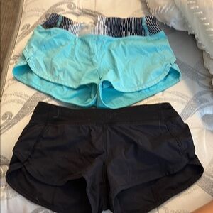 Girls  Black and Blue Shorts
